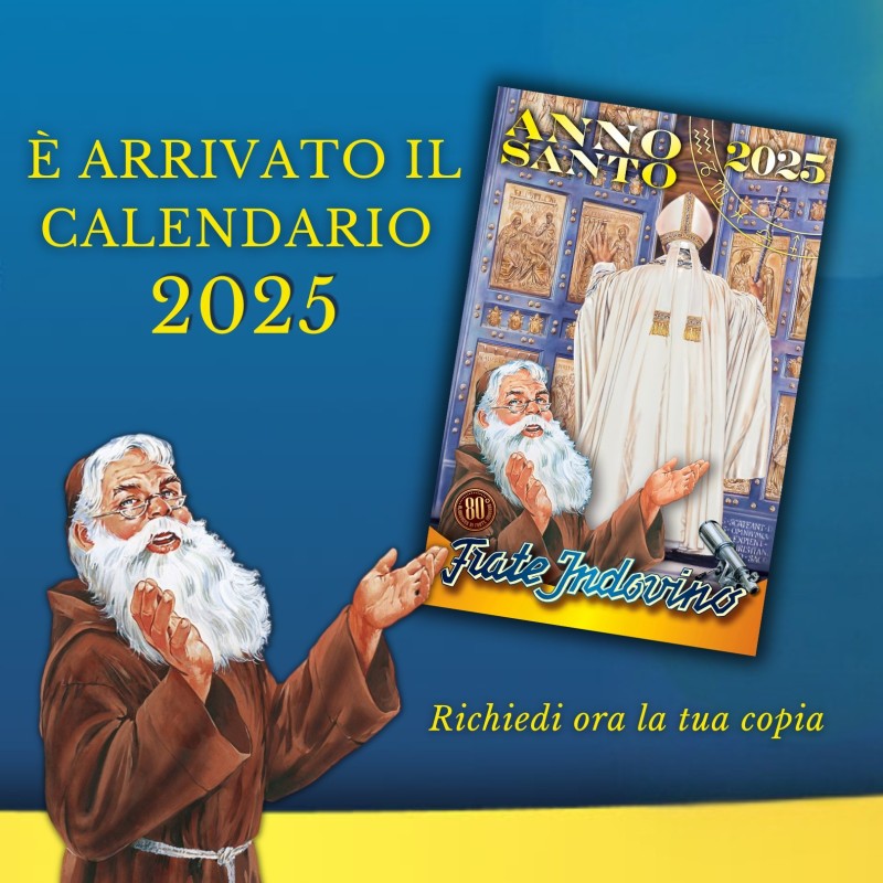 Calendario Frate Indovino 2025. Anno santo